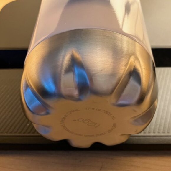 White Stainless Steel fetch Water Bottle NIB - Picture 6 of 6